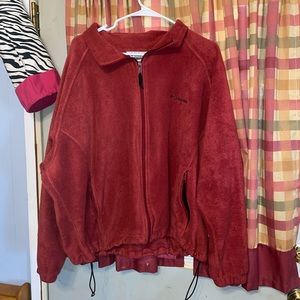 columbia hoodie. brand new without tags and only worn twice. it’s red.